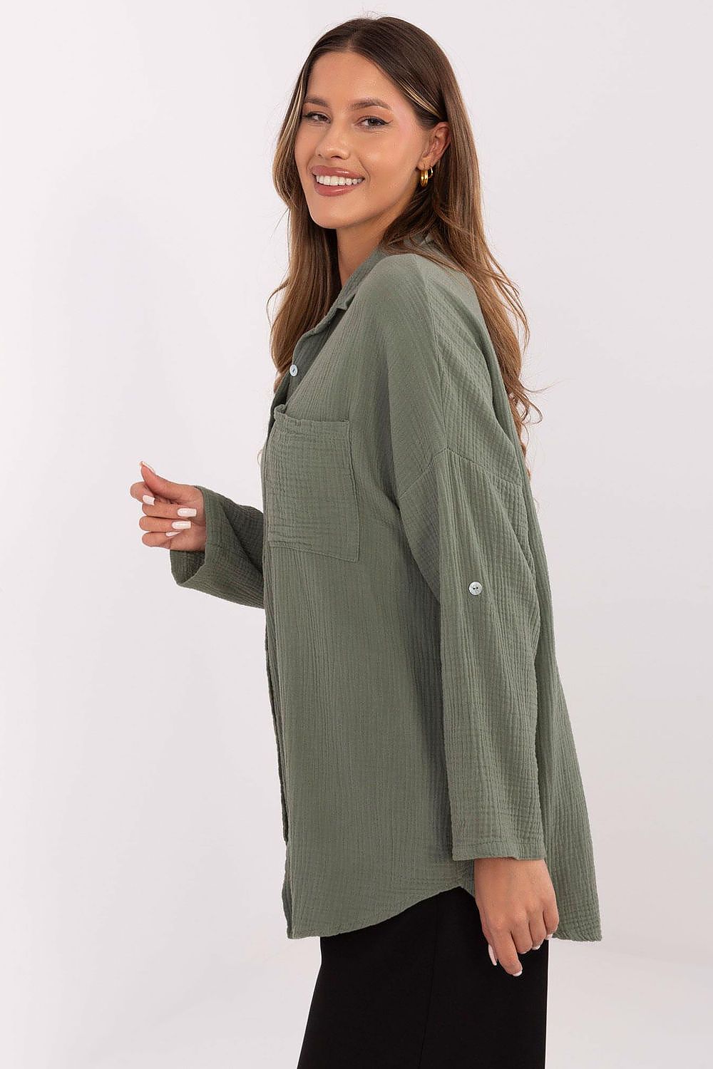 Long sleeve shirt model 210009 Italy Moda